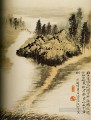 Shitao al otro lado del agua 1694 chino antiguo